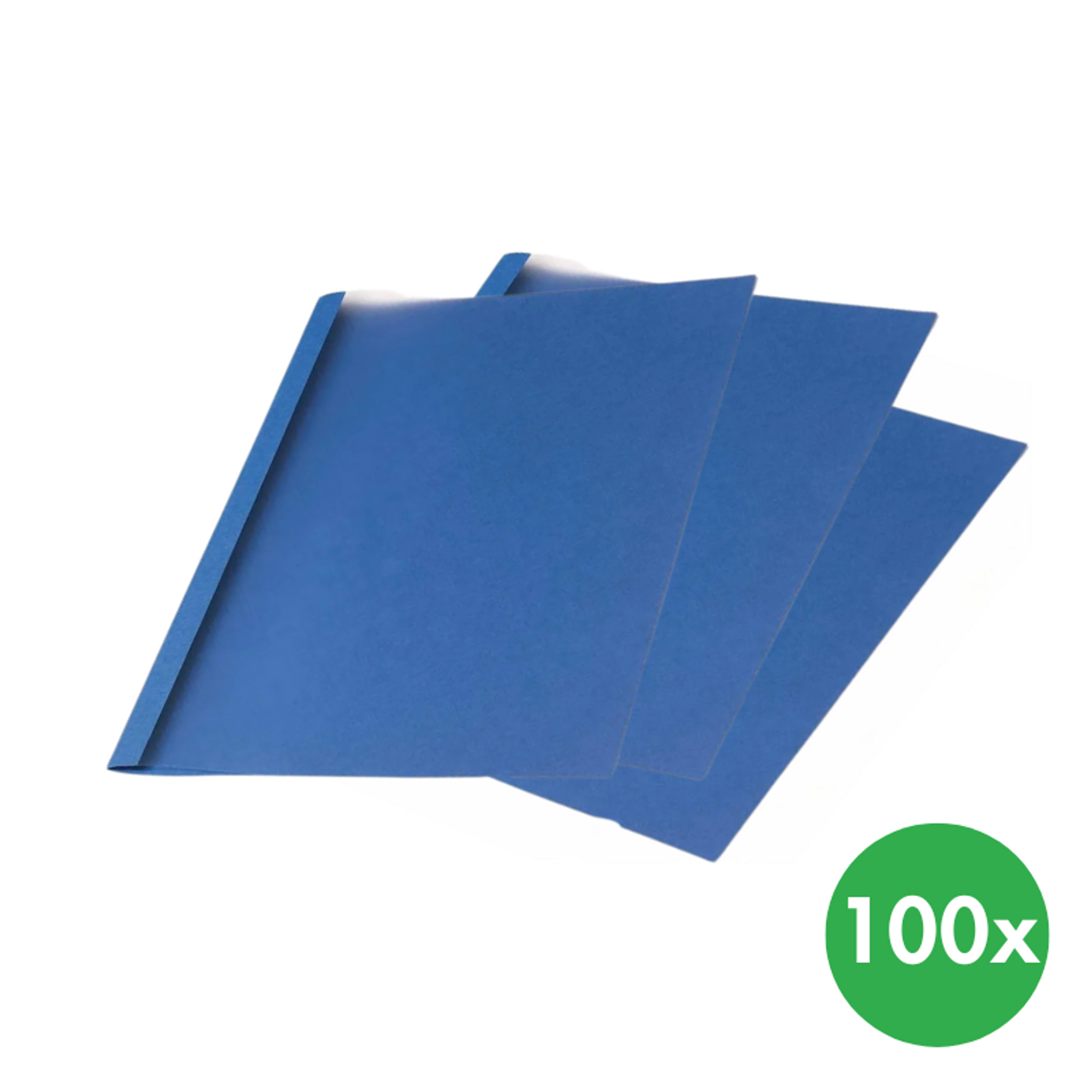 Thermobindemappen, 6 mm, blau