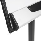 Bi-Office Mobilný flipchart DESIGN s výsuvnými ramenami, magnetický