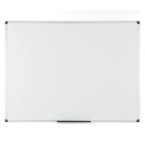 Bi-Office Whiteboard, Schreibtafel für die Wand, nicht magnetisch, 900 x 600 mm