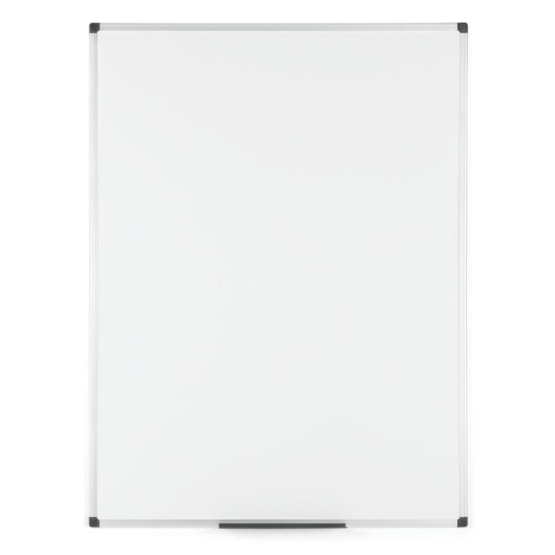 Bi-Office Whiteboard, Schreibtafel für die Wand, nicht magnetisch, 900 x 600 mm