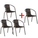 Bistro židle COMFY 3+1 ZDARMA
