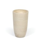 Blumentopf Zylinder L, 34 x 34 x 56 cm, fiberclay, beige