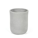 Blumentopf Zylinder L, 43 x 43 x 52 cm, fiberclay, grauer Sandstein