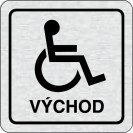 Cedulka na dveře - Východ pro invalidy
