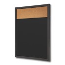 Combi Board – Kombitafel magnetische Kreidetafel / Kork-Pinnwand, 450 x 600 mm