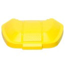 Deckel für mobiler plastik Mülleimer 131104, gelb