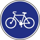 Dopravná značka – Chodník pre cyklistov