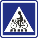 Dopravná značka – Prejazd pre cyklistov