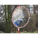 Dopravné vypuklé zrkadlo kruhové, vonkajšie, priemer 1200 mm