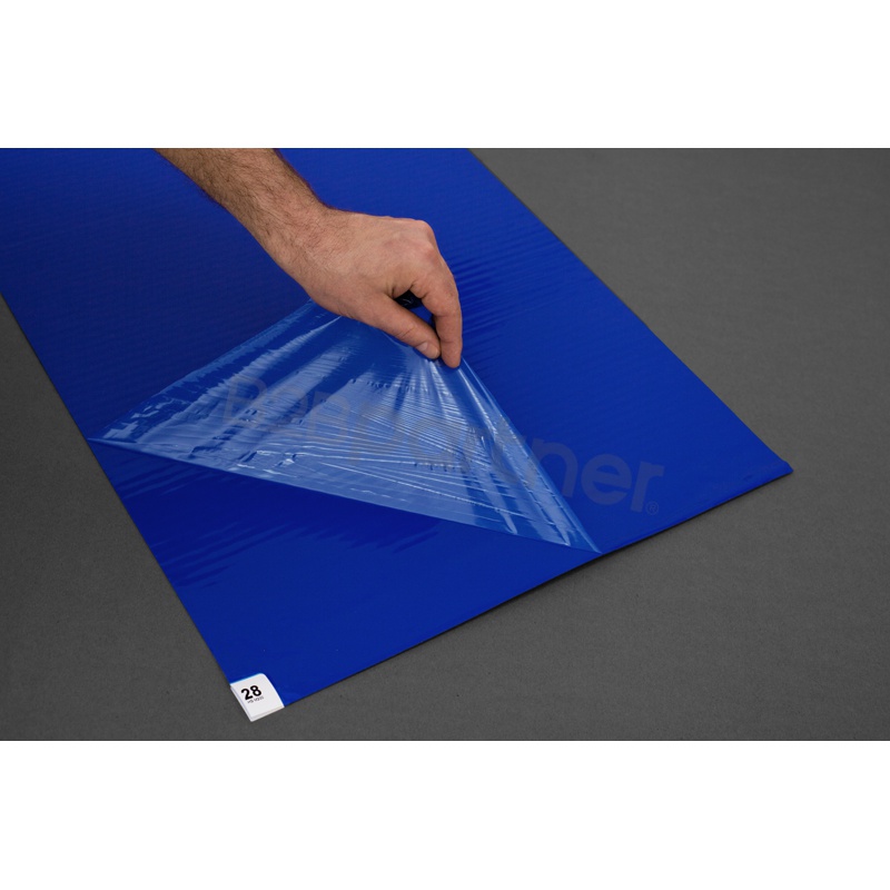 Einweg-Hygiene-Reinigungsmatte, 66 x 114 cm, 4 x 30 Stk, blau