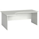 Ergonomický kancelářský pracovní stůl PRIMO FLEXI, 1800 x 1200 mm, bílá, levý