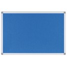Filzbrett, blau, 1800 x 1200 mm