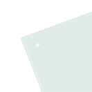 Glas-Magnetschreibtafel für die Wand, weiß, 500 x 350 mm