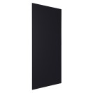 Glas-Magnettafel für die Wand, 780 x 480 mm, schwarz