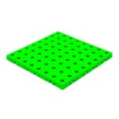 GripTil Bodenplatte, 16 Stück, grün