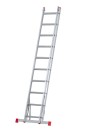 Hliníkový dvojdielny výsuvný rebrík VENBOS HOBBY, 2x10 priečok, 4,5 m