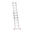 Hliníkový dvojdielny výsuvný rebrík VENBOS HOBBY, 2x7 priečok, 3,1 m