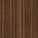 Holzkleiderschrank aus Spanplatte mit Füssen, 3-türig, Drehverschluss, Nussbaum