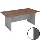 Jednací stůl PRIMO FLEXI, 1800 x 900 mm, hranatý, bílá/grafitová