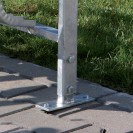 Jednostronny stojak na rowery na ziemi - 5 rowerów, do kotwienia