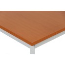 Jídelní stůl TRIVIA, světle šedá konstrukce, 1600 x 800 mm, třešeň