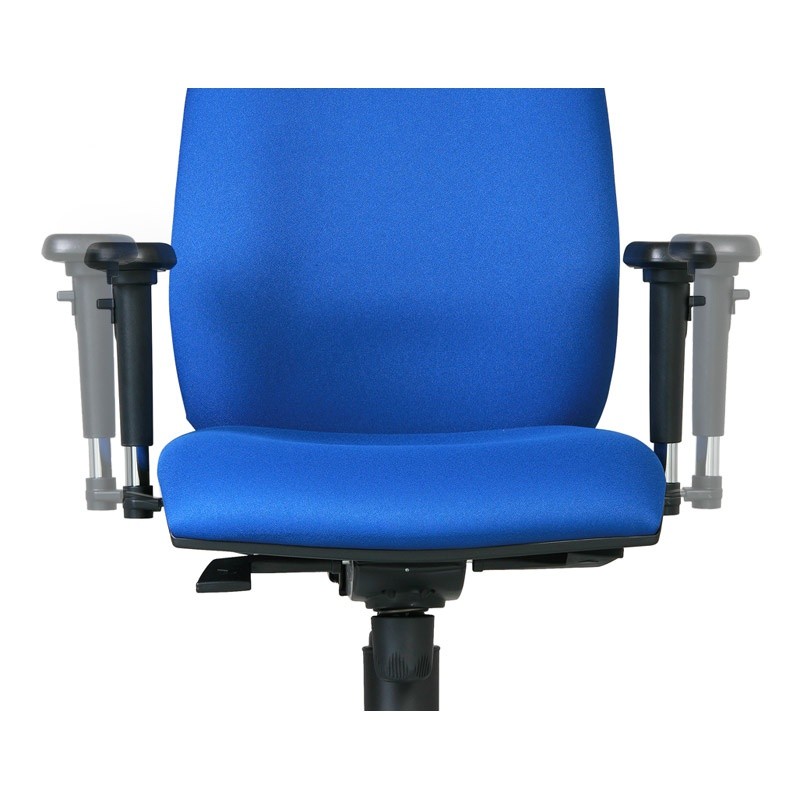 Kancelárska stolička FLEXIBLE, sivá