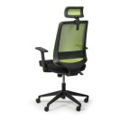 Kancelárska stolička RICH, zelená