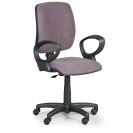 Kancelárska stolička TORINO II s podpierkami rúk, sivá