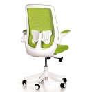 Kancelářská židle se síťovaným opěrákem BUTTERFLY, zelená