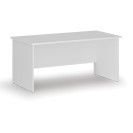 Kancelársky písací stôl rovný PRIMO WHITE, 1600 x 800 mm, biela