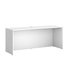 Kancelářský pracovní stůl SEGMENT, 1800 x 600 mm, bílý