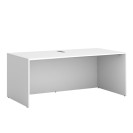 Kancelársky pracovný stôl SEGMENT, 1800 x 930 mm, biely