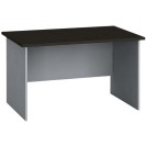 Kancelářský psací stůl PRIMO FLEXI, rovný 1200 x 800 mm, šedá / wenge