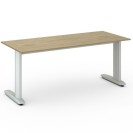 Kancelársky stôl PRIMO FLEXIBLE 1800 x 800 mm, dub prírodný