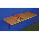 Klappbarer Werkstatttisch für die Wand, 1200 x 580 mm