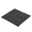 Kobercová polypropylenová vstupní rohož, černá, 200 x 300 cm