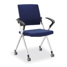 Konferenčná stolička FLEXIM, modrá