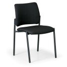 Konferenčná stolička ROCKET bez podpierok rúk, čierna