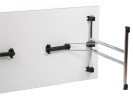 Konferenztisch klappbar FOLD, 160x80 cm, Dekor Wenge