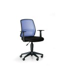 Krzesło biurowe EKONOMY, niebieski