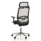 Krzesło biurowe EPIC, szare