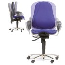 Krzesło biurowe EXETER, nibieske