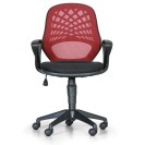 Krzesło biurowe FLER 1+1 GRATIS, czerwony