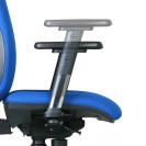 Krzesło biurowe FLEXIBLE, niebieski