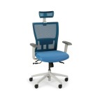 Krzesło biurowe GAS, niebieskie