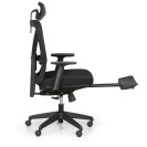 Krzesło biurowe LEGS, czarny