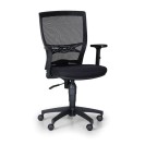 Krzesło biurowe VENLO, czarne