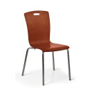 Krzesło do jadalni drewniane RITA 3+1 GRATIS, orzech