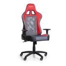 Krzesło gamingowe BOOST RED, czerwone