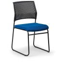 Krzesło konferencyjne MYSTIC 1+1 GRATIS, niebieski